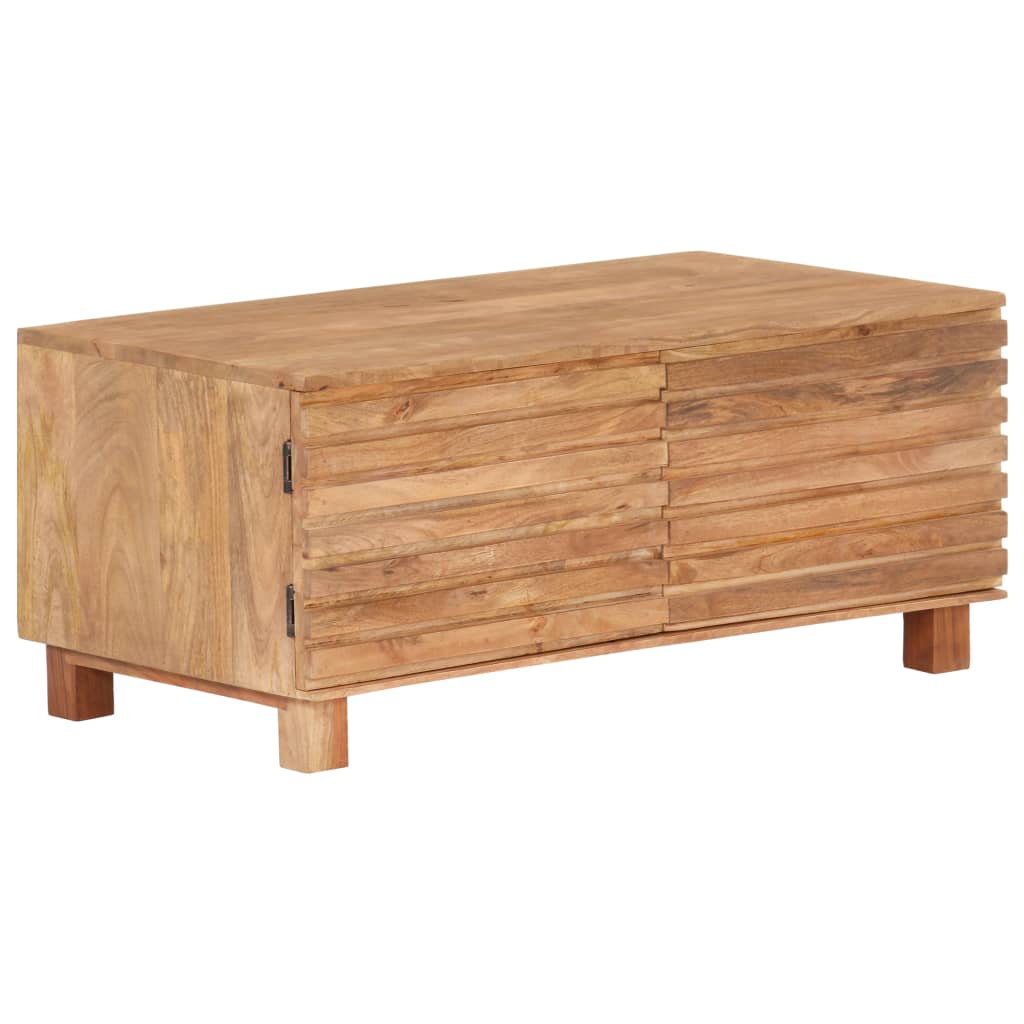 Couchtisch 90x50x40cm Massivholz Mango