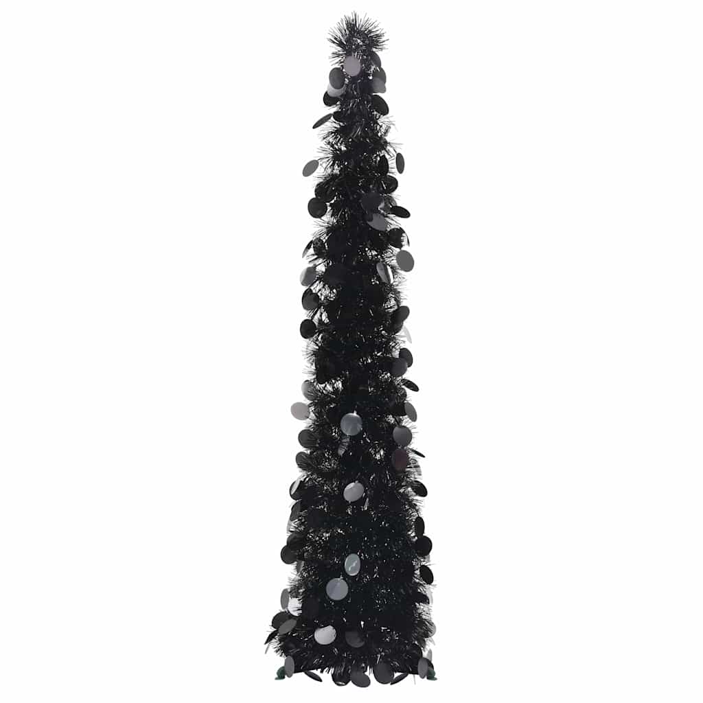 Künstliche Weihnachtsbäume PET Black