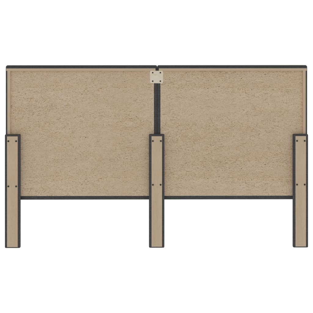Boxspringbett Dunkelgrau Stoff 160x200 cm
