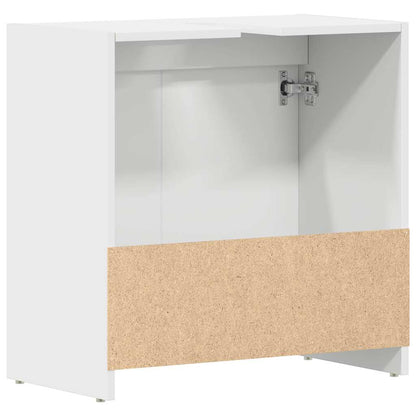 Badezimmerschrank Weiß 60x33x60 cm Holzwerkstoff