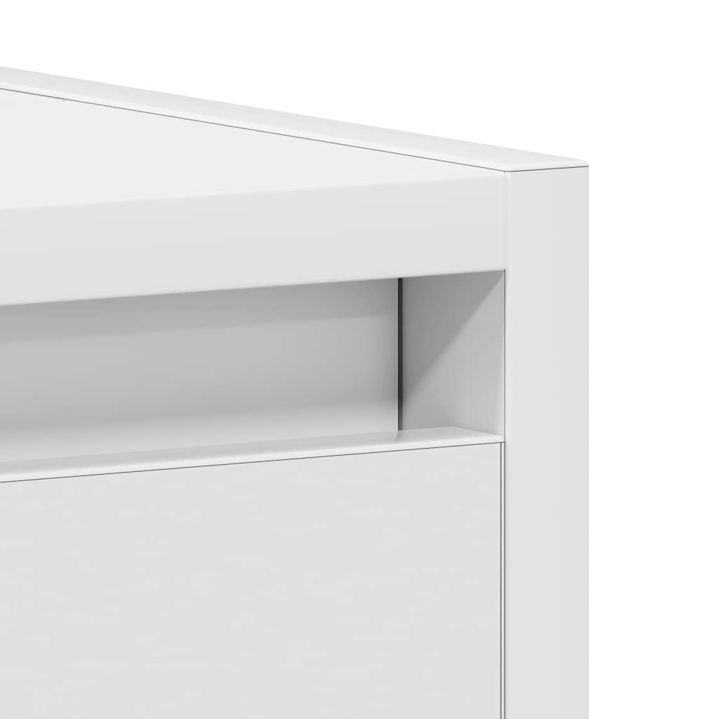 Badezimmerschrank Weiß 60x33x60 cm Holzwerkstoff