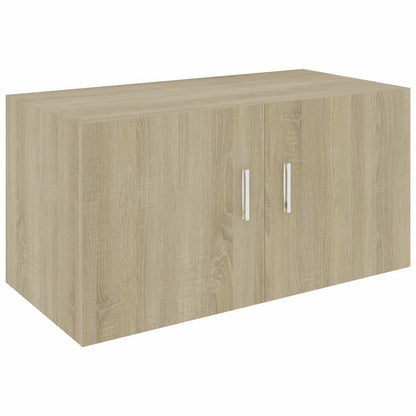 Wandschrank Sonoma-Eiche 80x39x40 cm Holzwerkstoff