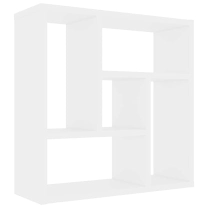 Wandregal Weiß 45x16x45 cm Holzwerkstoff