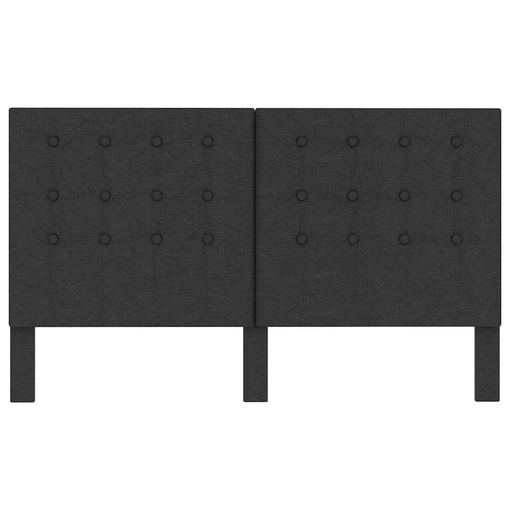 Boxspringbett Dunkelgrau Stoff 180x200 cm
