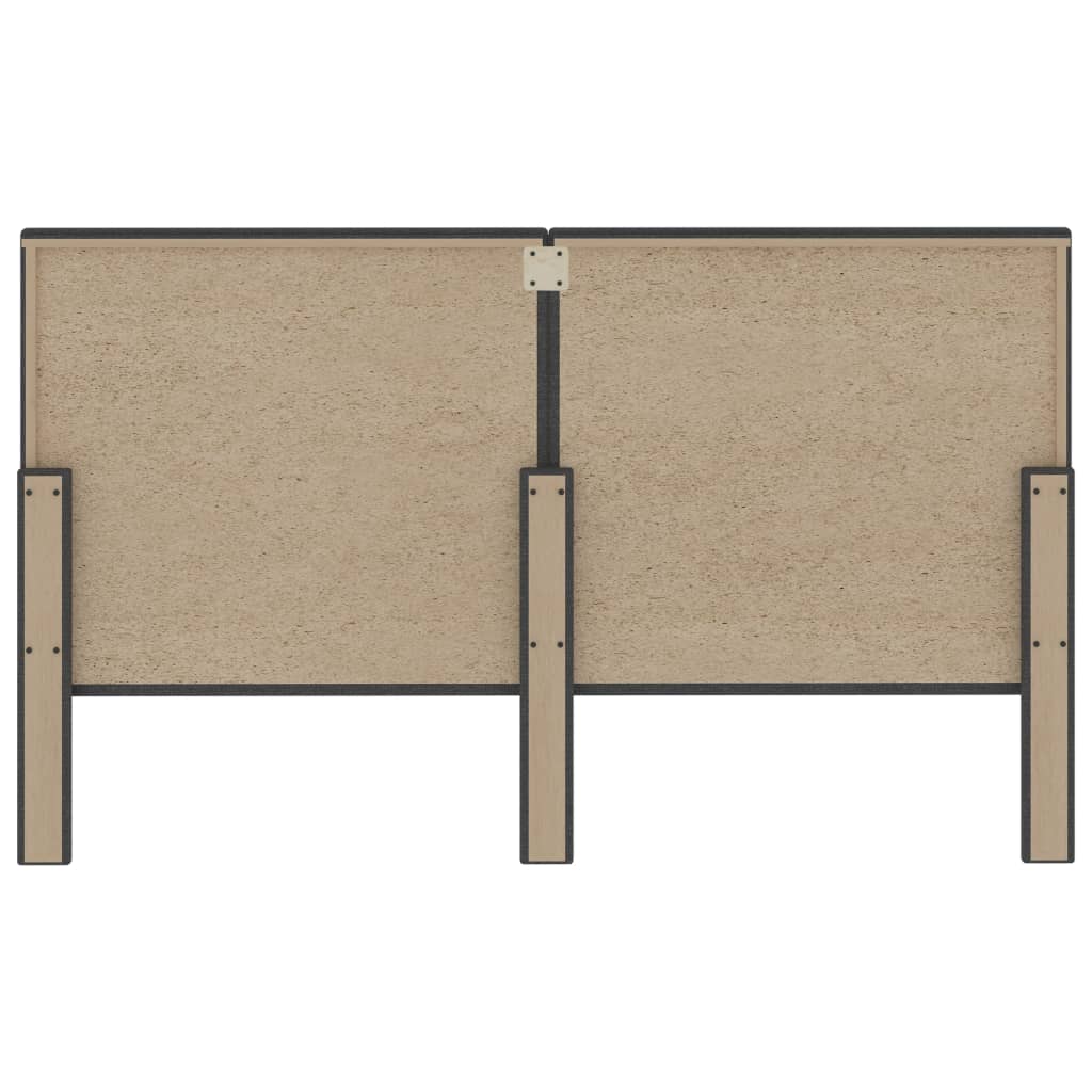 Boxspringbett Dunkelgrau Stoff 180x200 cm