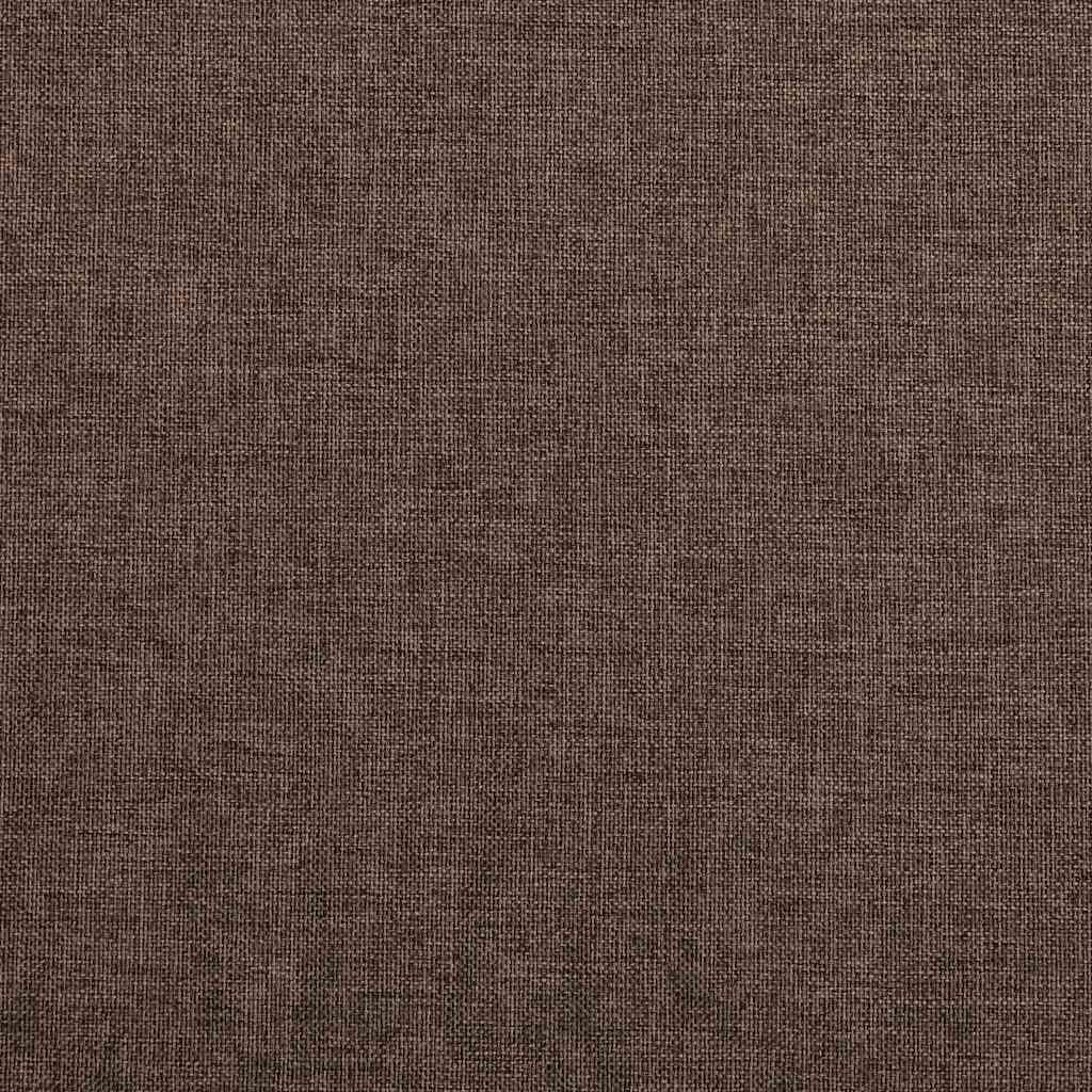 Verdunkelungsvorhänge Haken Leinenoptik 2 Stk. Taupe 140x225 cm