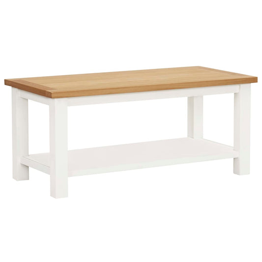 Couchtisch 90x45x40 cm Eiche Massivholz