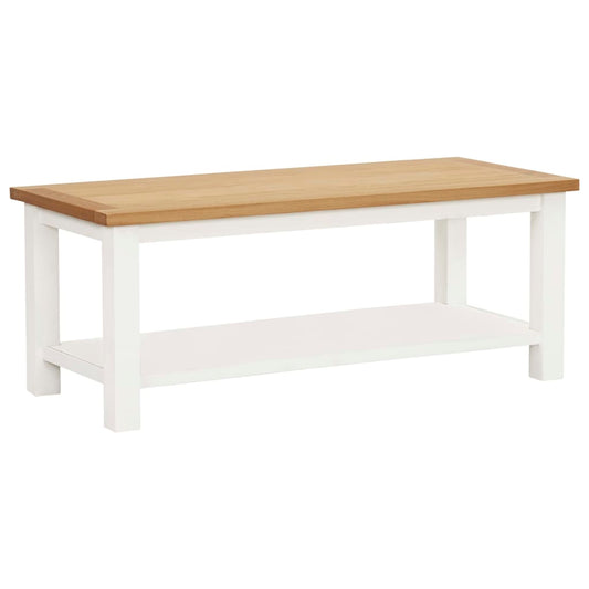 Coffee table 110x55x40 cm solid oak