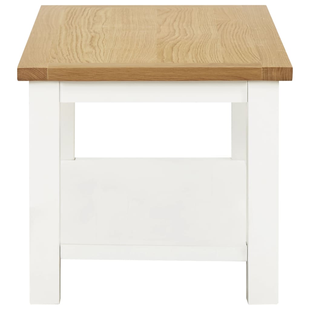 Table basse 110x55x40 cm en chêne massif
