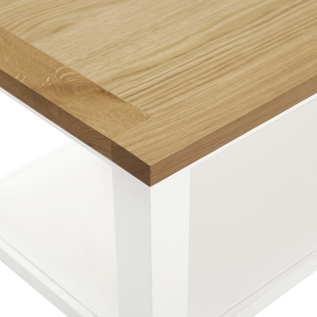 Table basse 110x55x40 cm en chêne massif