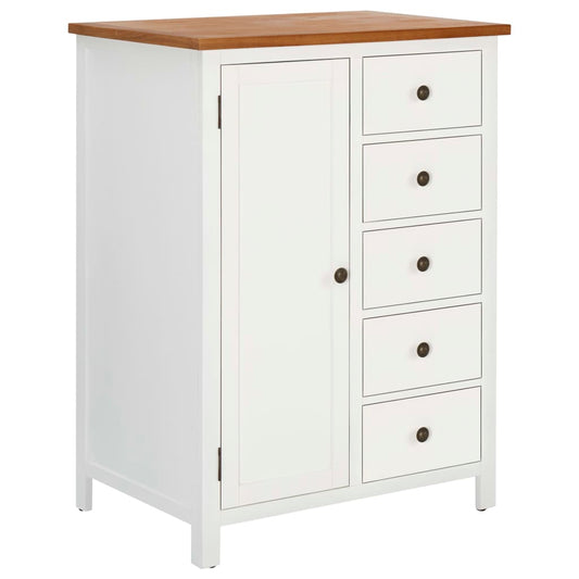 Wardrobe 76x52x105 cm solid oak