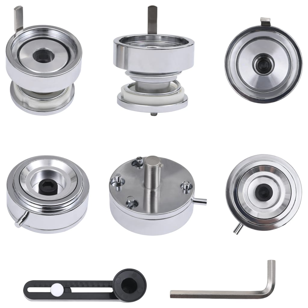 Buttonmaschine mit Kreisschneider 44 mm