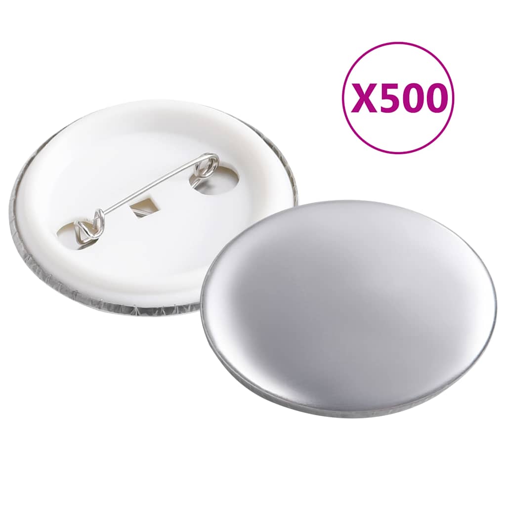 Button-Teile 500 Sets 37 mm