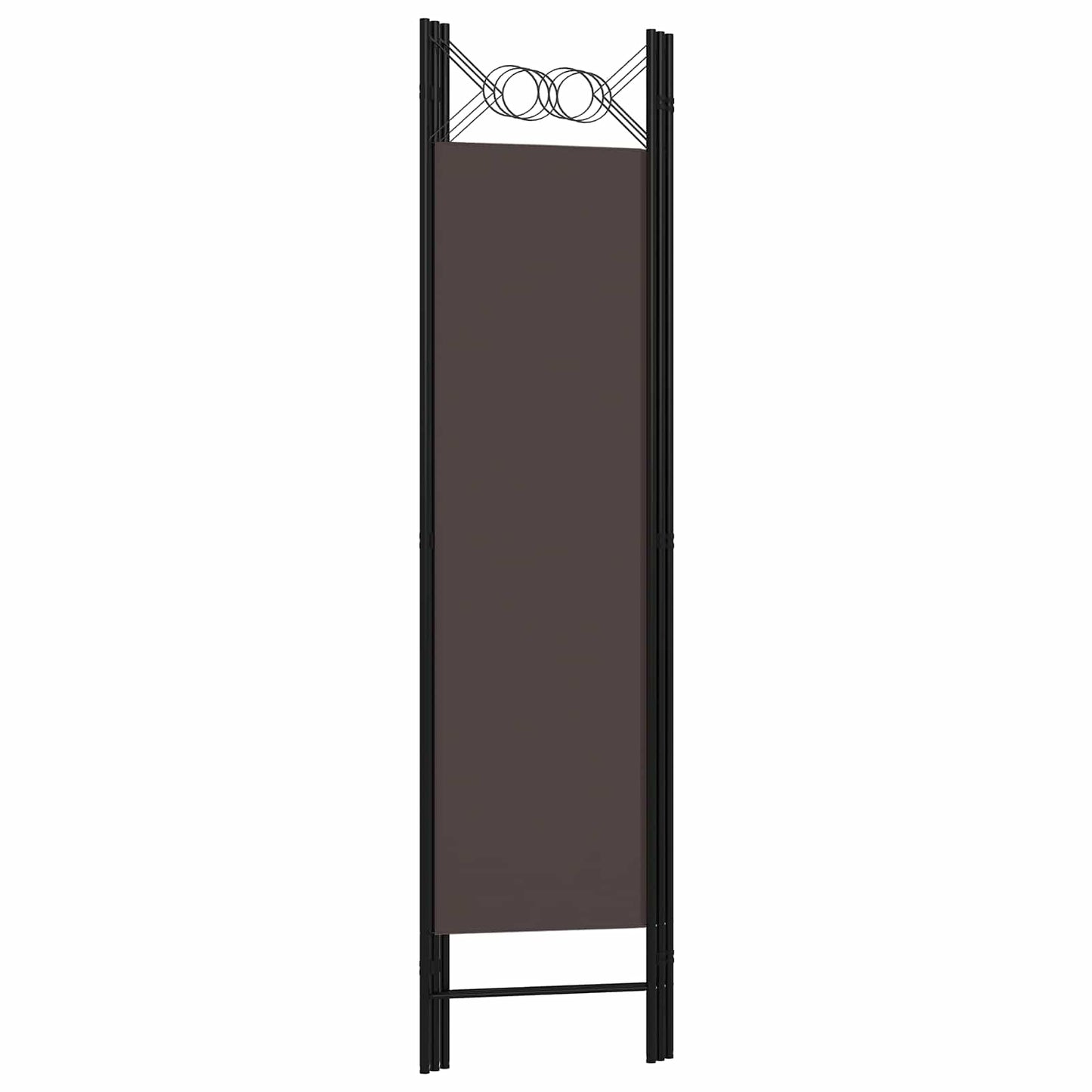 3-tlg. Raumteiler Braun 120 x 180 cm
