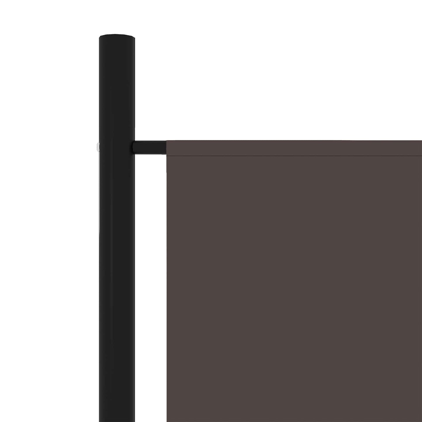 6-tlg. Raumteiler Braun 300x180 cm