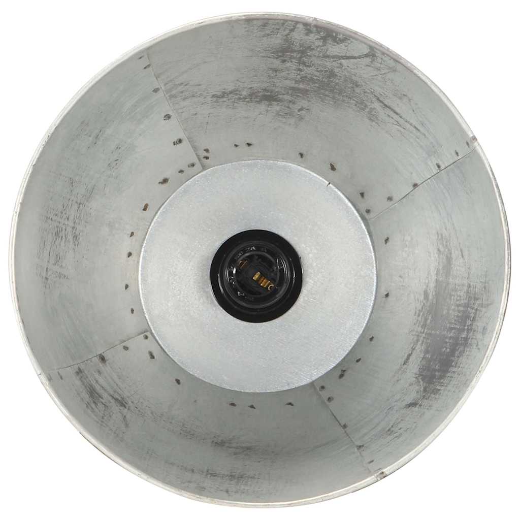 Stehlampe Silbern E27 Mango Massivholz