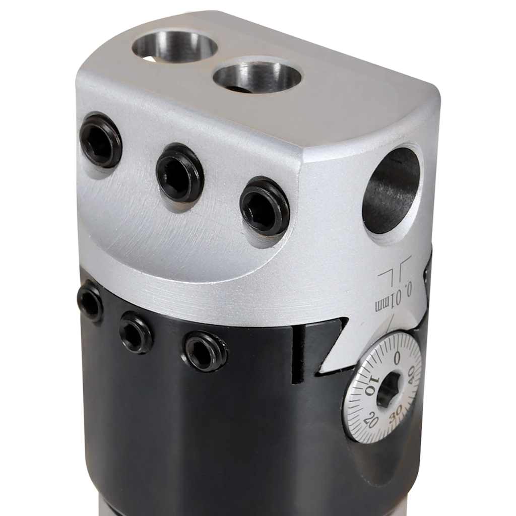 15-tlg. Bohrwerkzeug-Set 50 mm Bohrkopf F1-12 MT2-M10