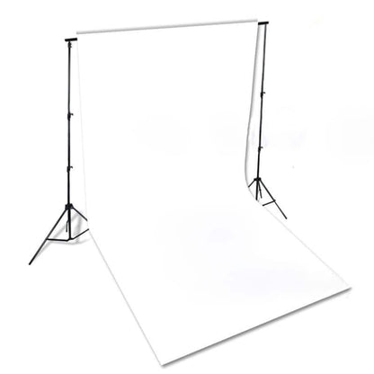 Fotostudio-Set mit Softboxen und Hintergrundsystem