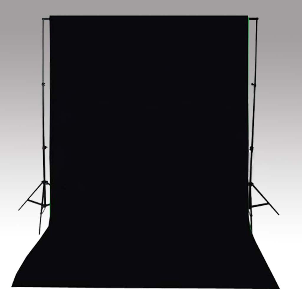 Fotostudio-Set mit Softboxen und Hintergrundsystem