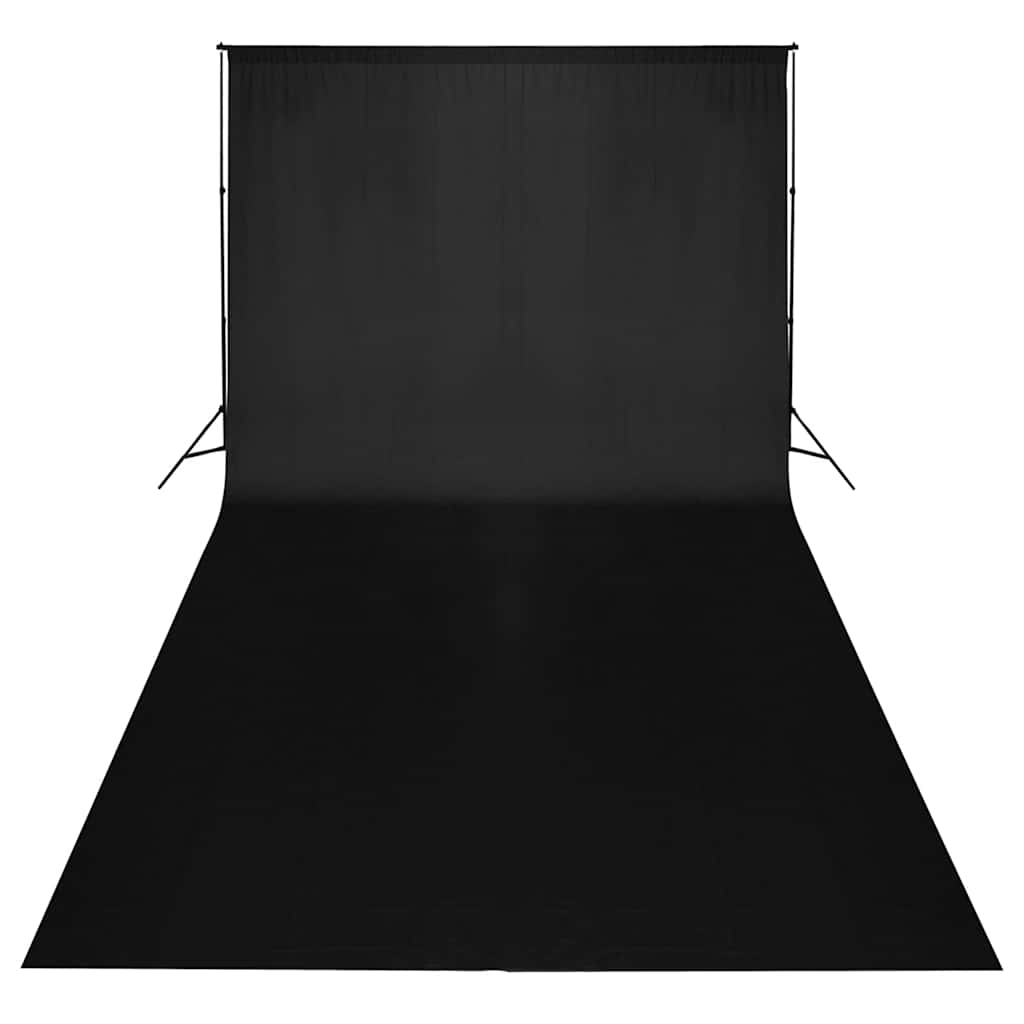 Fotostudio-Set mit Lampen und Hintergrundsystem