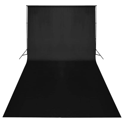 Fotostudio-Set mit Lampen und Hintergrundsystem