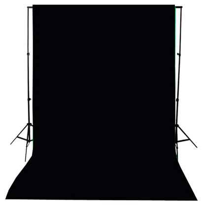 Fotostudio-Set mit Lampen und Hintergrundsystem