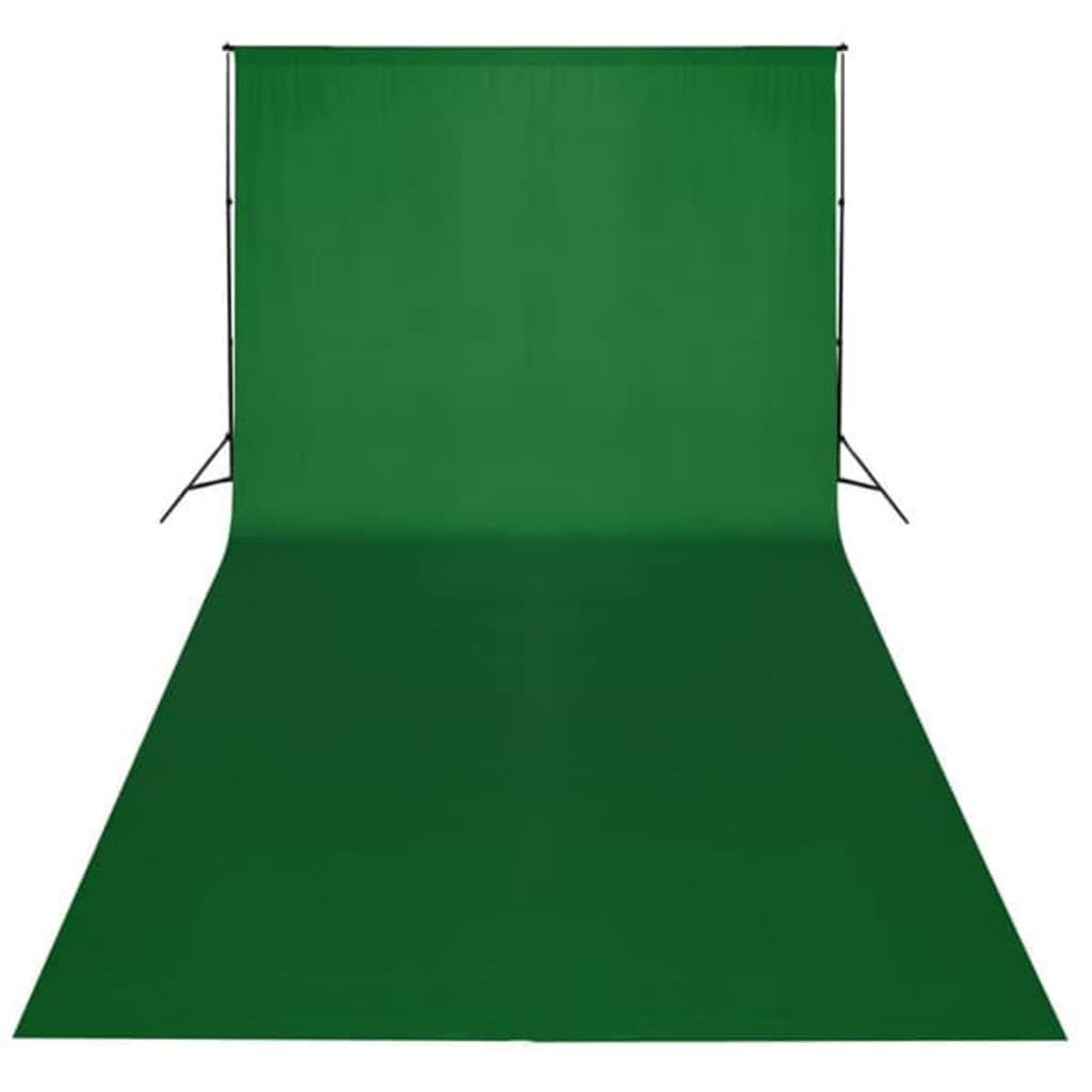Fotostudio-Set mit Lampen und Hintergrundsystem