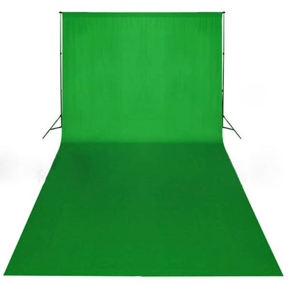 Fotostudio-Set mit Lampen und Hintergrundsystem