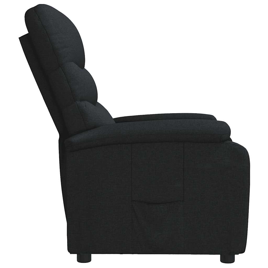 Relaxsessel Schwarz Stoff