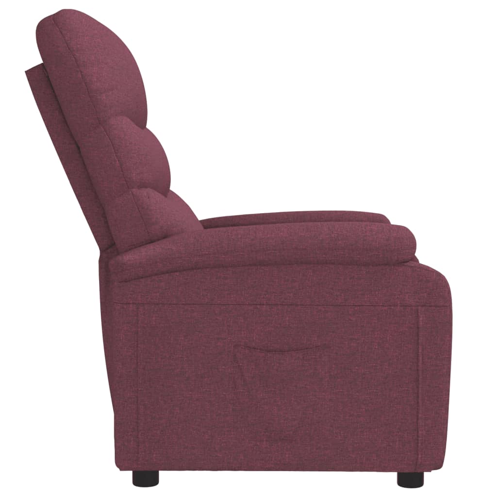 Relaxsessel Lila Stoff