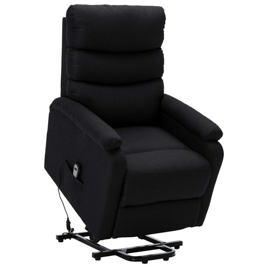 Aufstehsessel Schwarz Stoff