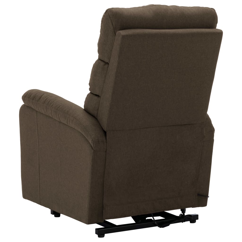 Aufstehsessel Braun Stoff