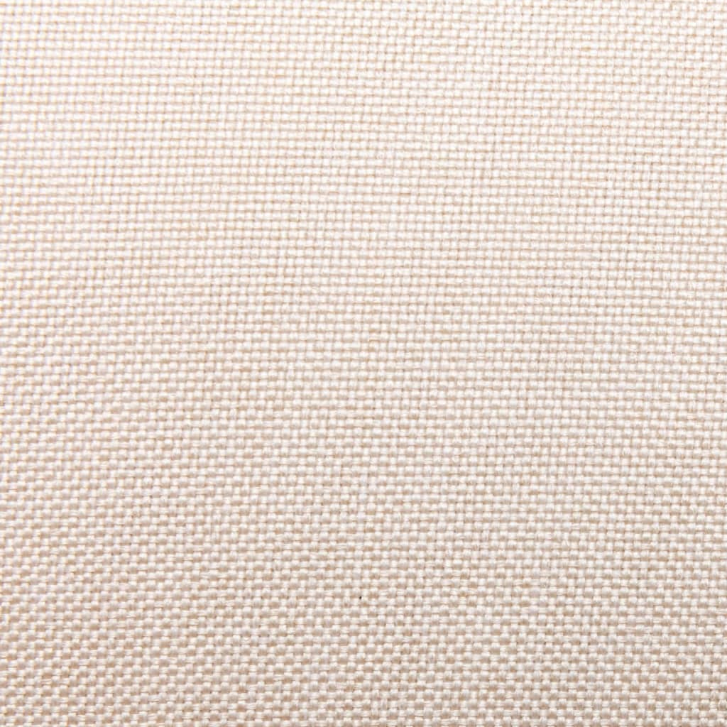 Massagesessel mit Aufstehhilfe Creme Stoff