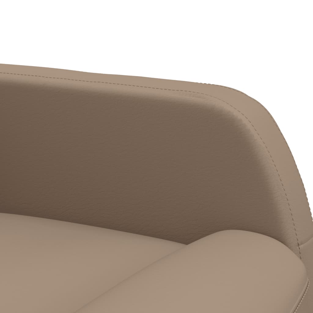 Relaxsessel Cappuccino-Braun Kunstleder