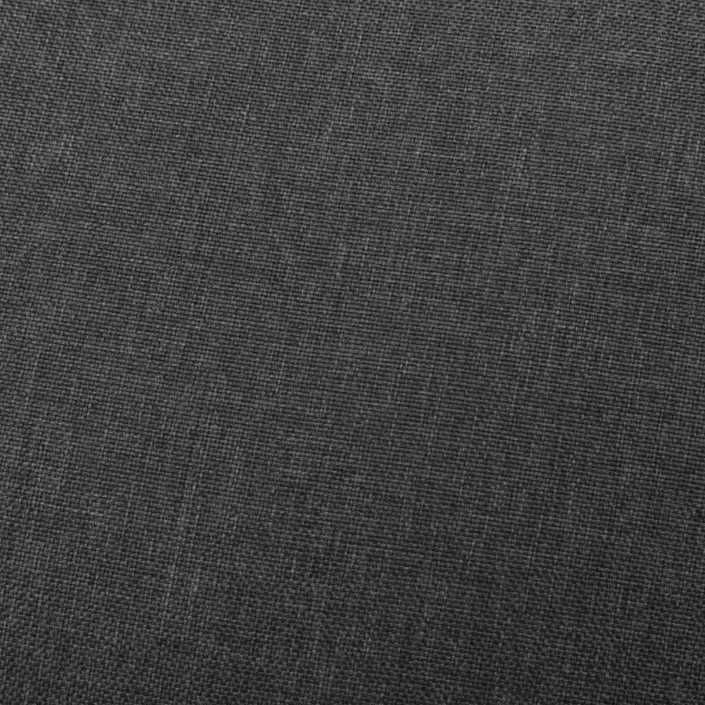 Relaxsessel Verstellbar Dunkelgrau Stoff