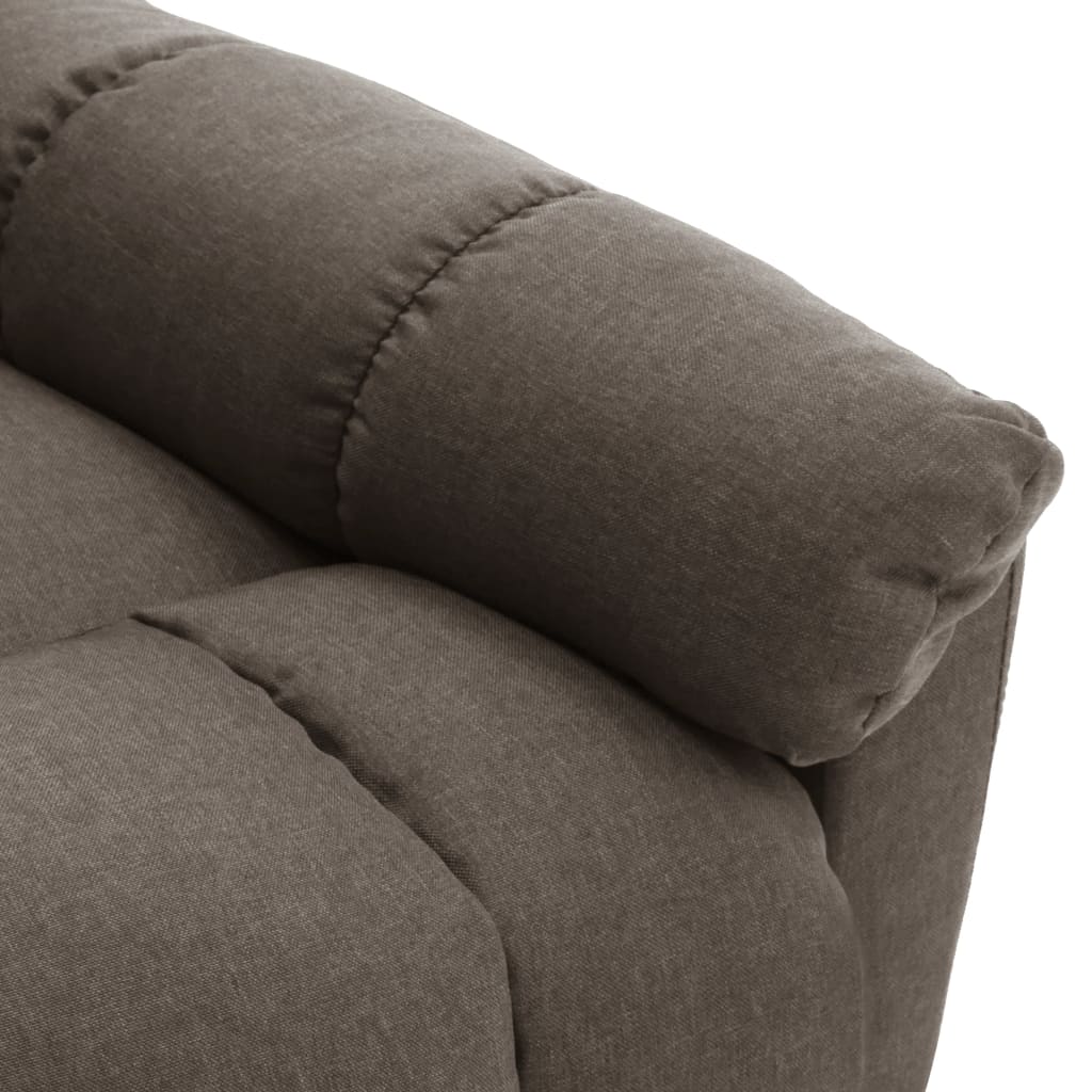 Relaxsessel Verstellbar Braun Stoff