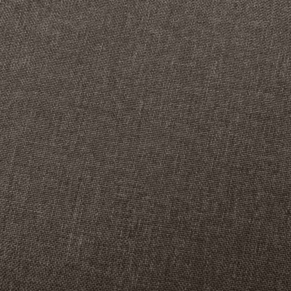 Relaxsessel Verstellbar Braun Stoff