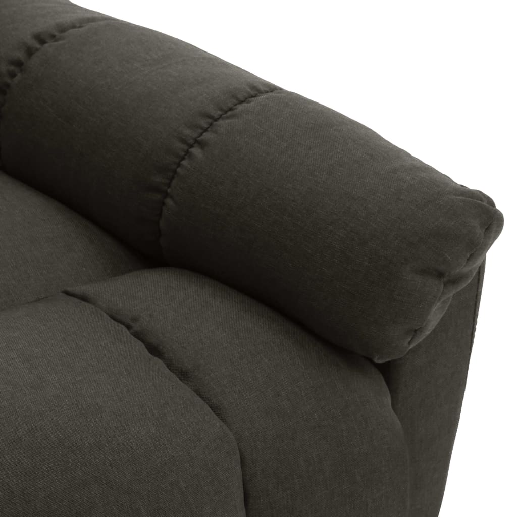 Relaxsessel Verstellbar Taupe Stoff