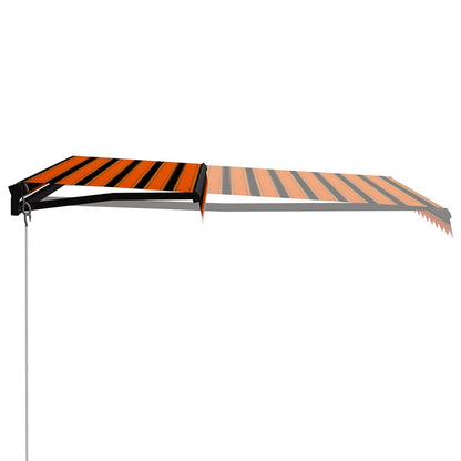 Manuelle Markise mit Solar-LED 3,5 x 2,5 m