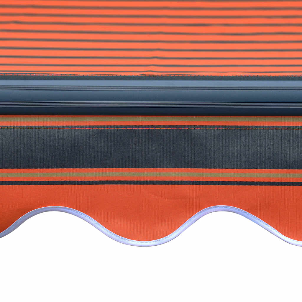 Manuelle Markise mit Solar-LED 4,5 x 3 m