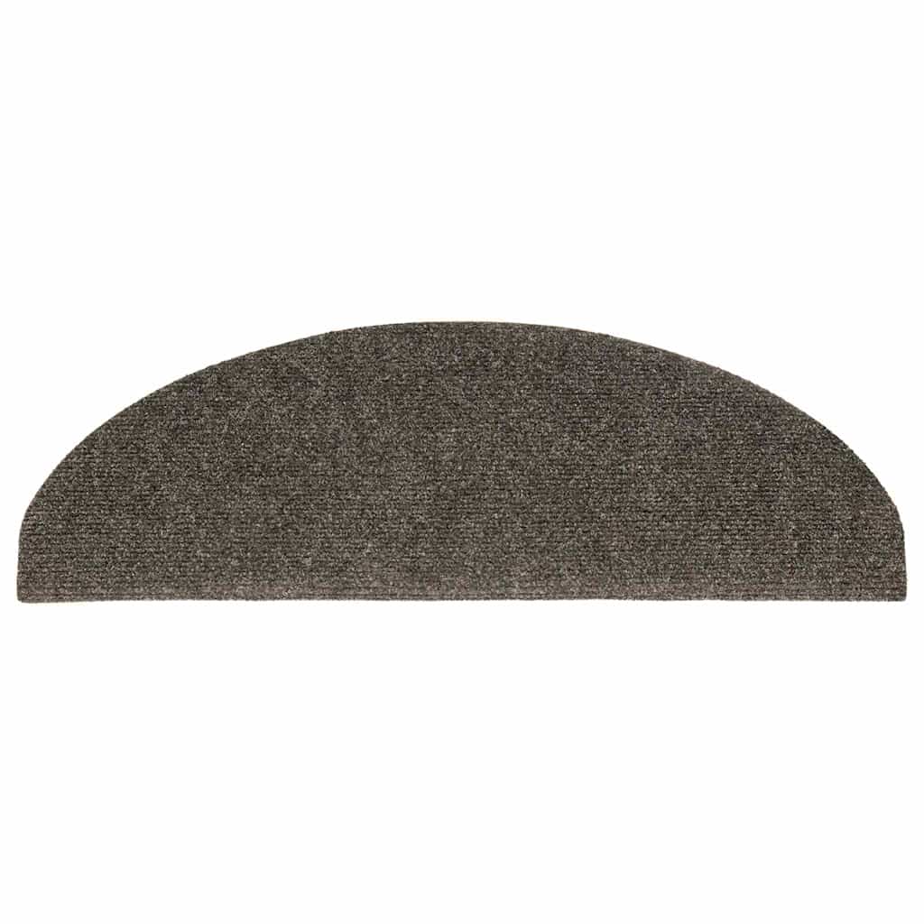 Stufenmatten Selbstklebend 15 Stk. 65x21x4 cm Anthrazit