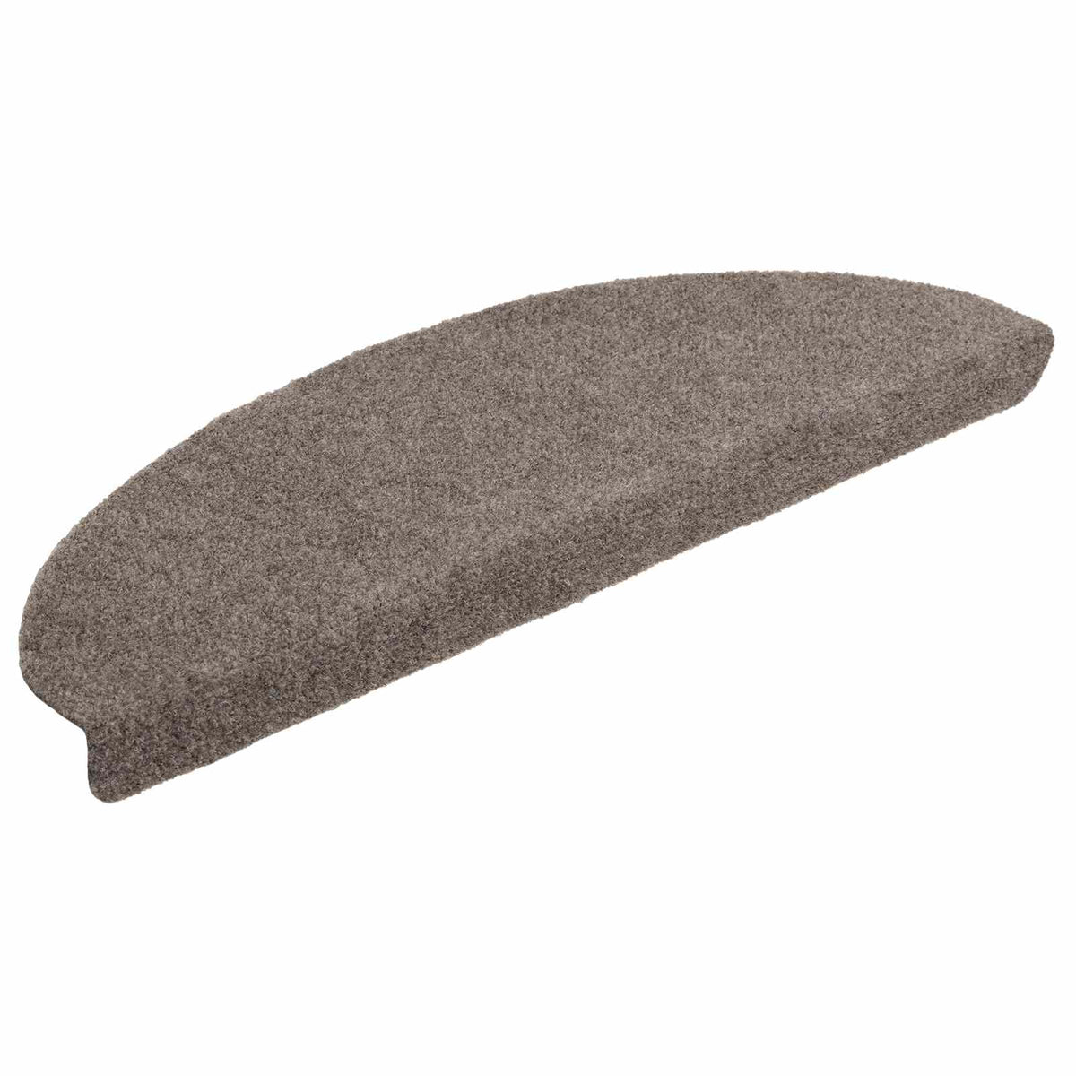 Stufenmatten Selbstklebend 15 Stk. 65x21x4 cm Beige Halbrund Groß