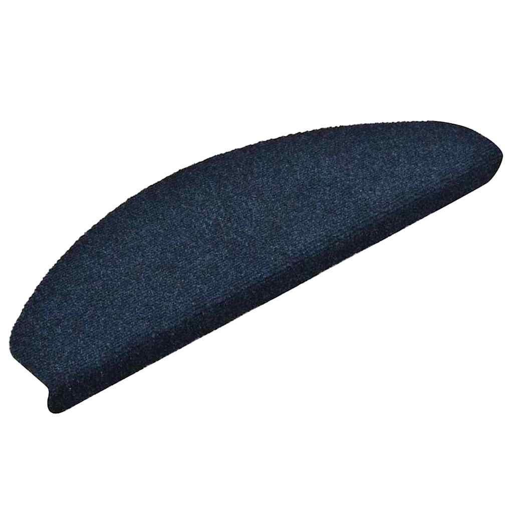 Stufenmatten Selbstklebend 15 Stk. 65x21x4 cm Marineblau
