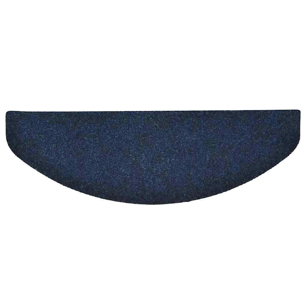 Stufenmatten Selbstklebend 15 Stk. 65x21x4 cm Marineblau