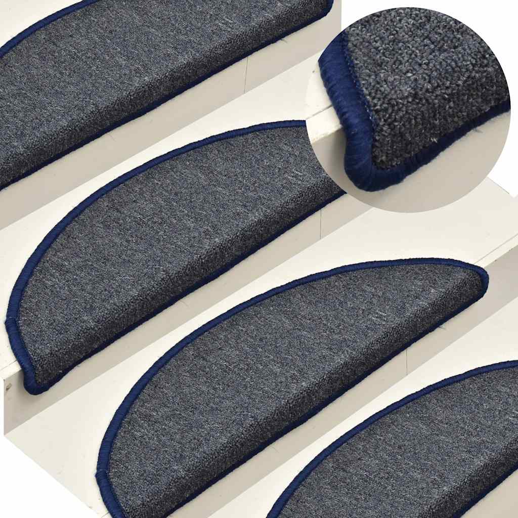 Treppe Matten 15 Stk. 56 x 17 x 3 cm Non-Slip