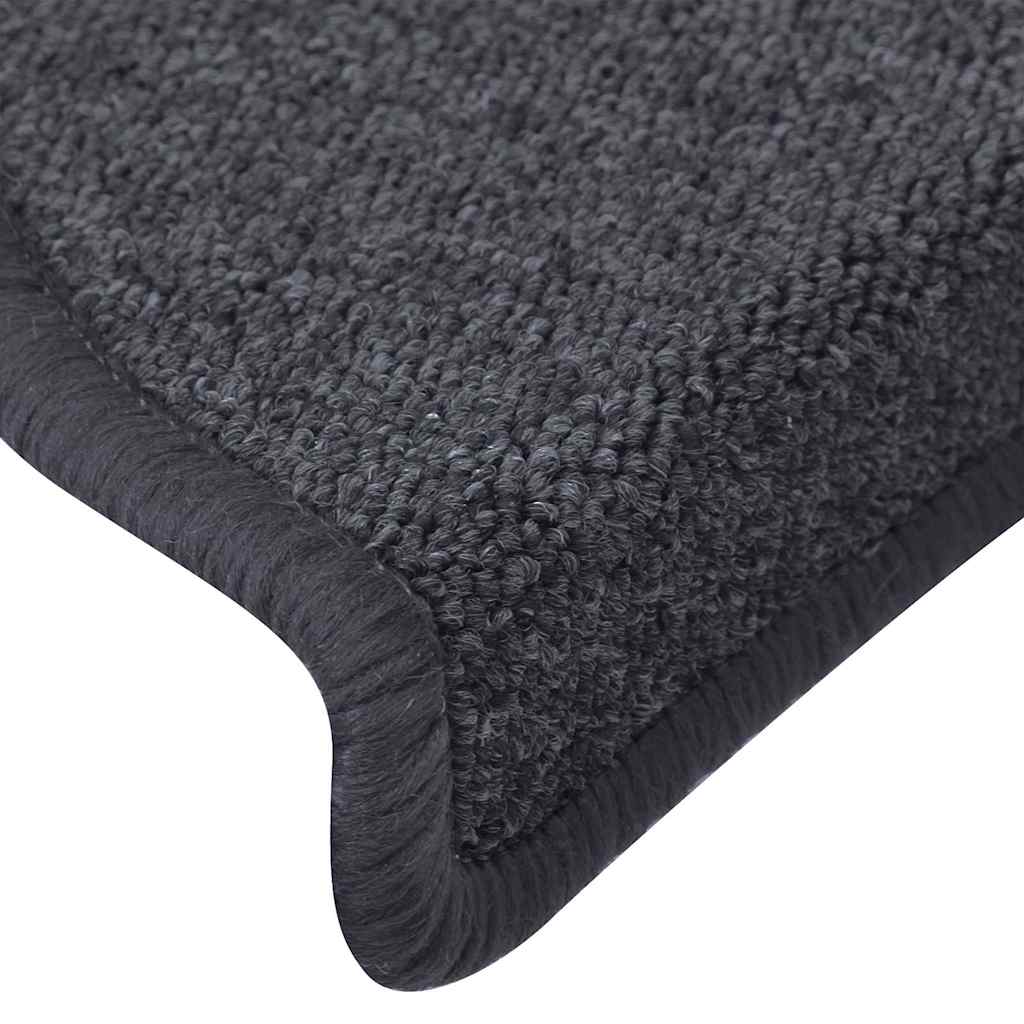 Stufenmatten 15 Stk. 65x24x4 cm Dunkelgrau und Blau