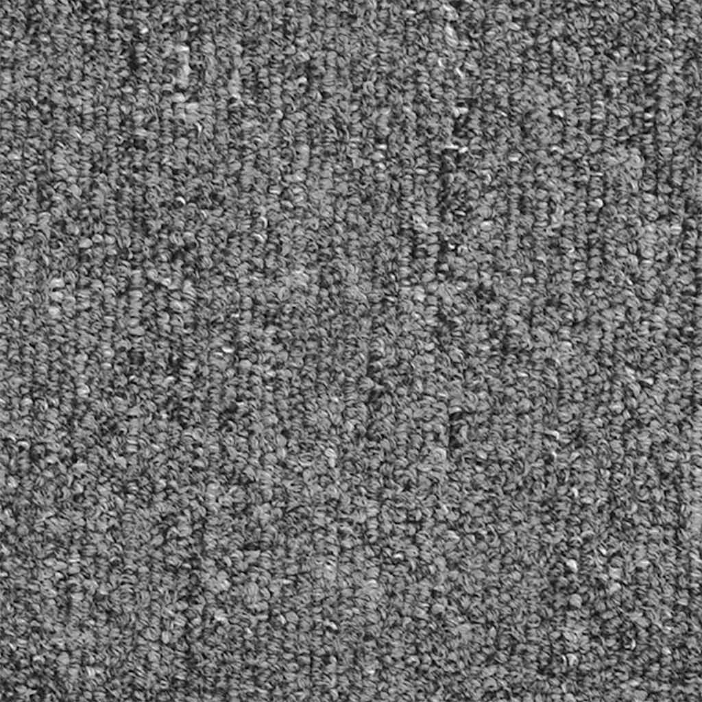 Stufenmatten 15 Stk. 65x24x4 cm Grau und Schwarz Halbrund Groß