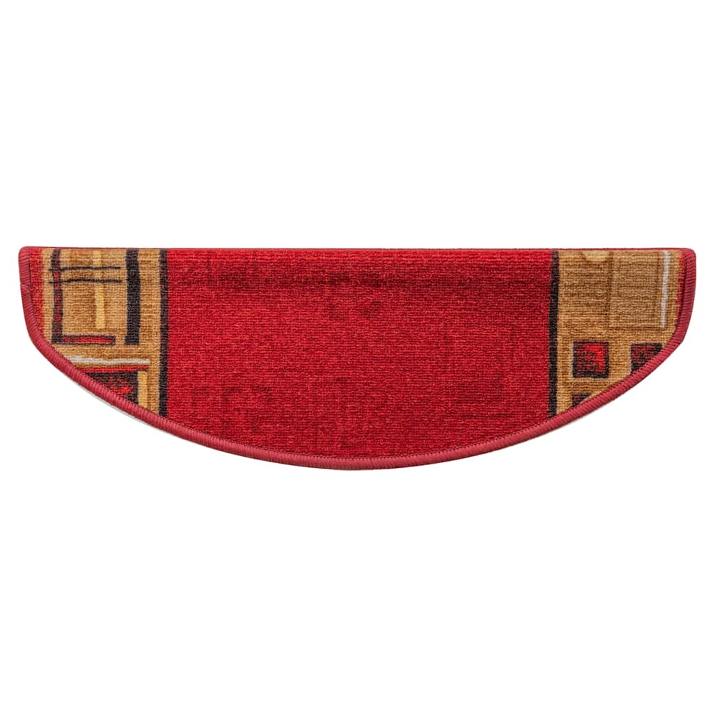 Stufenmatten Selbstklebend 15 Stk. Rot 65x21x4 cm