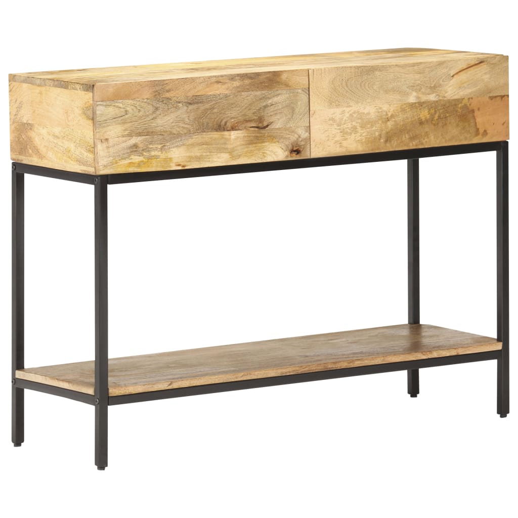 Konsolentisch 100x35x76 cm Mango Massivholz