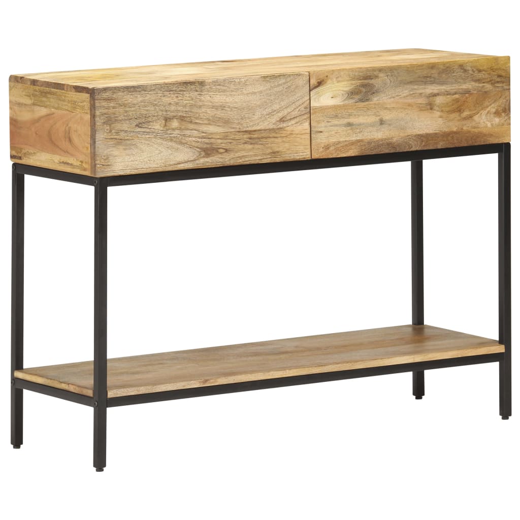 Konsolentisch 100x35x76 cm Mango Massivholz